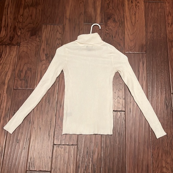 Ivory Turtle Neck Sweater - Picture 2 of 3
